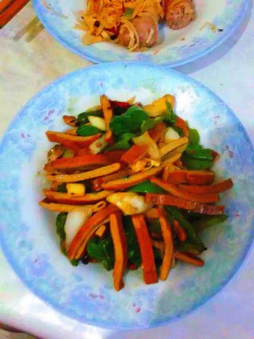 炒豆干