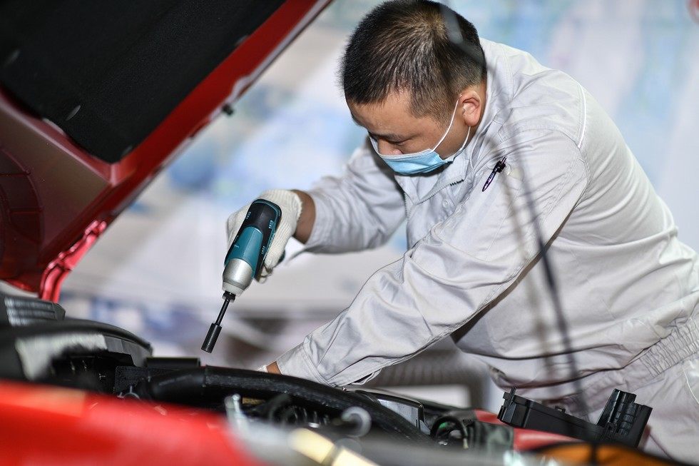 東風(fēng)公司2020年度職工技能競賽乘用車裝調(diào)技能項目舉行