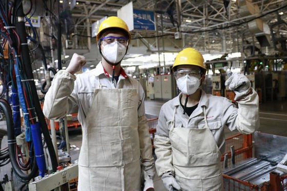東風日產大連工廠：從嚴防控疫情 安全有序復工