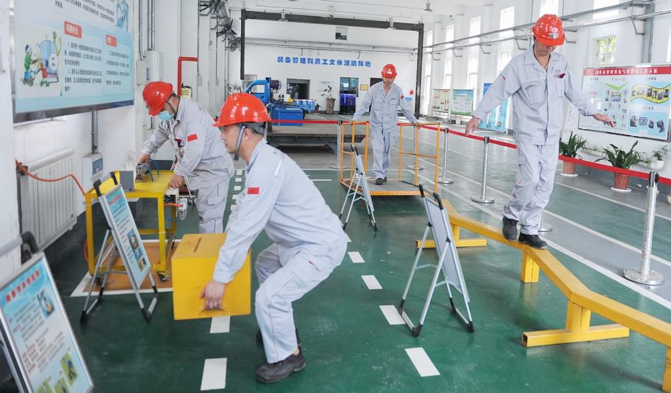 強化體感訓練 預防作業傷害