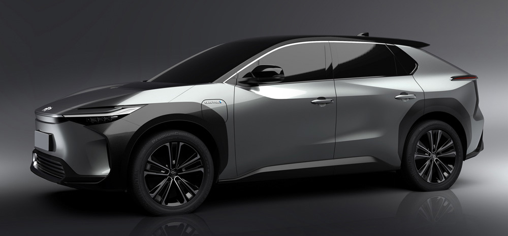 TOYOTA bZ純電動專屬系列首款車型bZ4X揭開神秘面紗，盡顯別樣自由