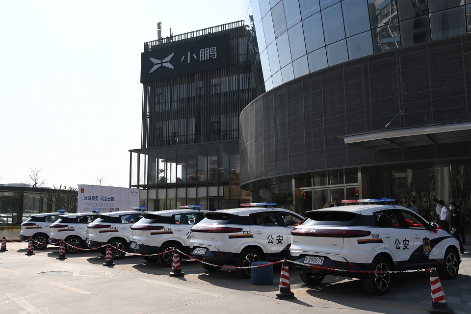 小鵬G3成為廣州市首款智慧警車 助力廣州天河巡防工作