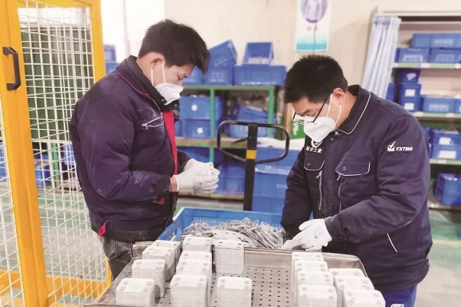 產(chǎn)線不停 產(chǎn)量不減