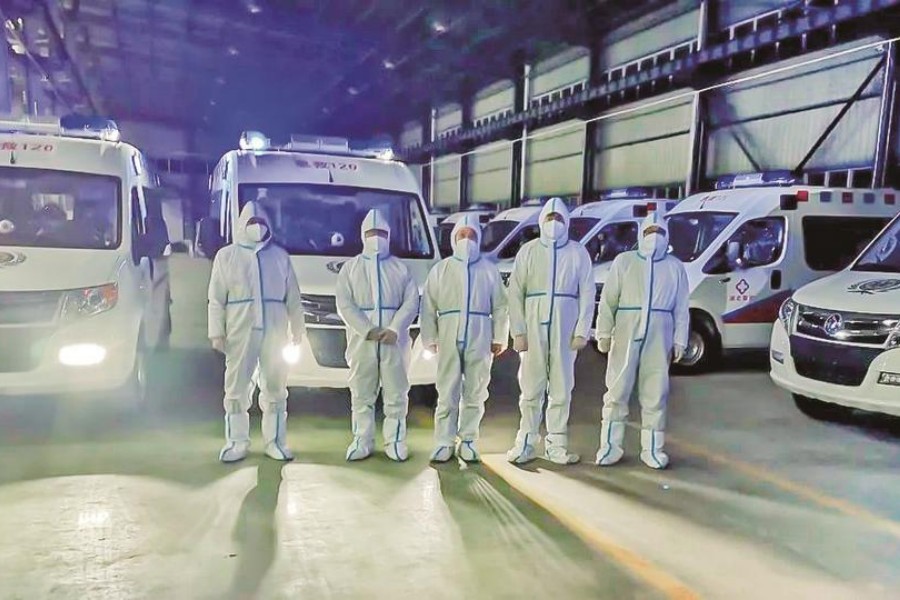東風(fēng)御風(fēng)負(fù)壓救護(hù)車批量交付棗陽120