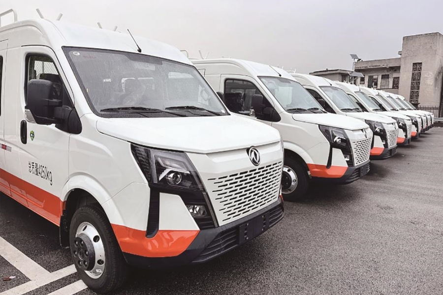 東風御風工程車批量交付