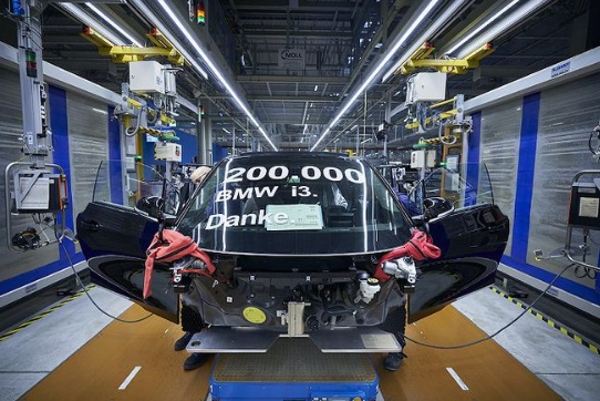 第20萬臺寶馬i3下線全球最暢銷緊湊型高檔電動車
