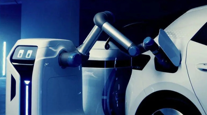 電動汽車充電難？大眾提出新的解決方案，停車自動充！