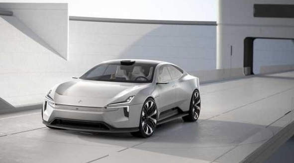 超越特斯拉的電動(dòng)轎車極星Precept概念車亮相北京車展外觀不再沃爾沃