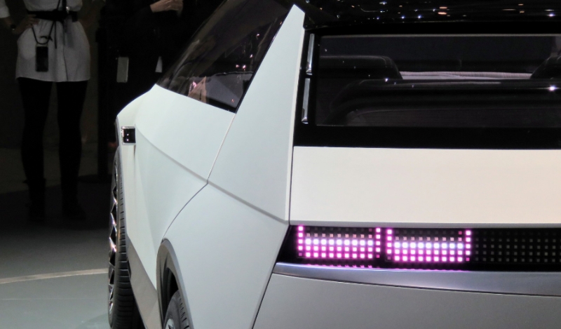 2022年Ioniq5電動(dòng)分頻盤采用45EVConcept的復(fù)古外觀，將于2月首次亮相
