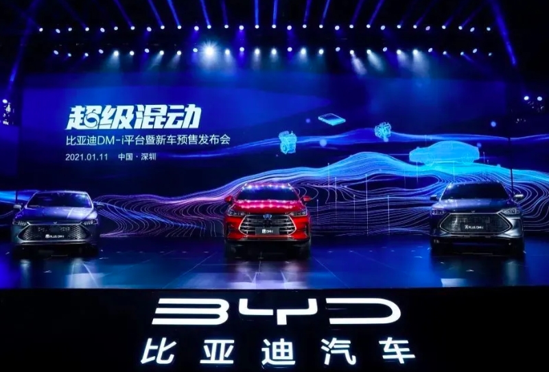 比亞迪5月銷量出爐，新能源汽車賣瘋了！