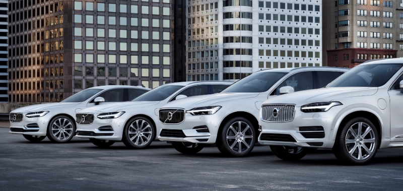 2018 沃爾沃 S90、V90、XC60 和 XC90 T8 雙引擎 沃爾沃將在其電動XC90SUV下滑動滑板