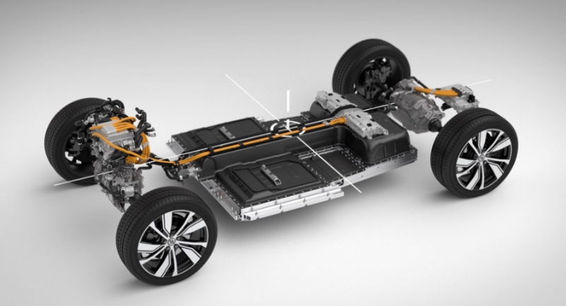2021 沃爾沃 XC40 充電 沃爾沃將在其電動XC90SUV下滑動滑板