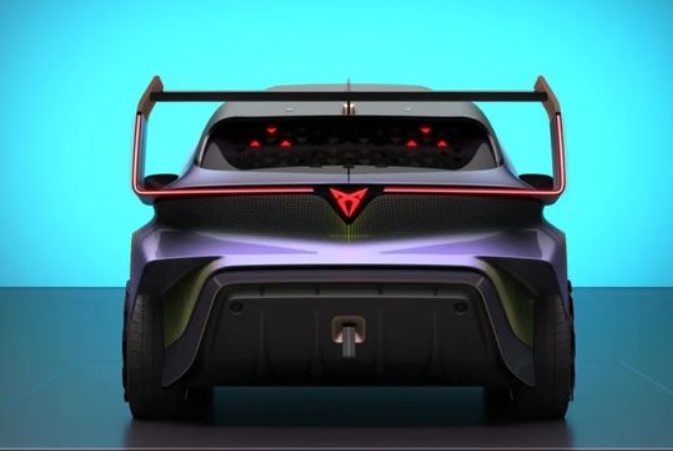 CupraUrbanRebel超現實概念的小型電動汽車