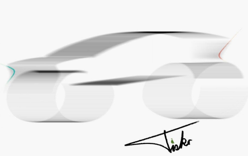 與富士康合作開發的 Fisker 電動汽車預告草圖 富士康和菲斯克確認在威斯康星州制造30000美元電動汽車談判