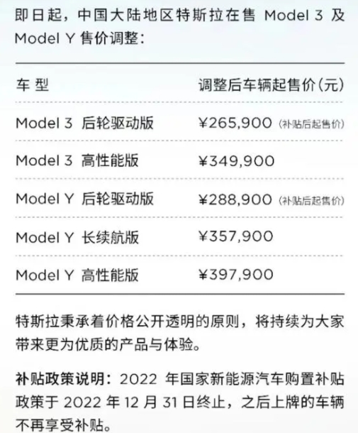 特斯拉官宣降價1萬+，國內新能源汽車市場或迎年終大考
