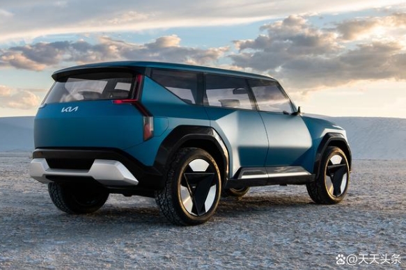 起亞透露了其全電動汽車計劃，包括搭載高科技的EV9和兩輛皮卡