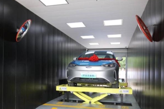 3分鐘換電，綠色出行更方便，臨沂新增一家電動汽車換電站