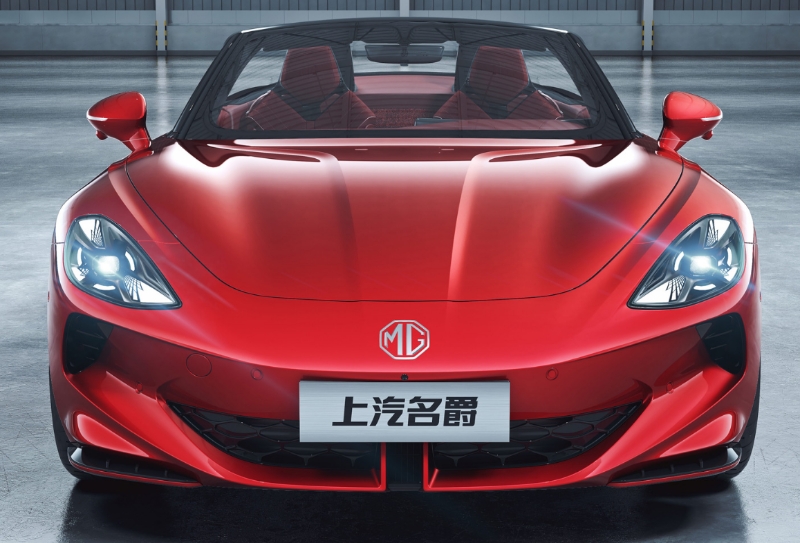 另一款不在美國的電動敞篷車?而在中國
