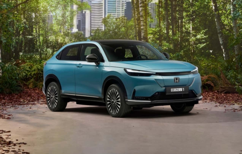 2023本田E:紐約1是品牌在歐洲的第二輛電動汽車,射程256英里