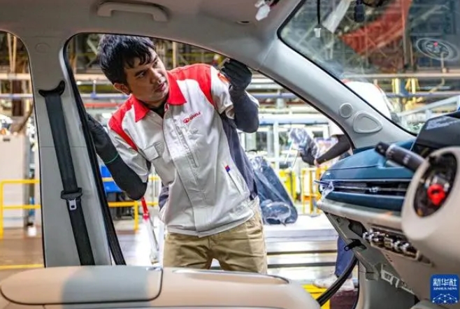 中企在泰下線首款本土化生產純電動車