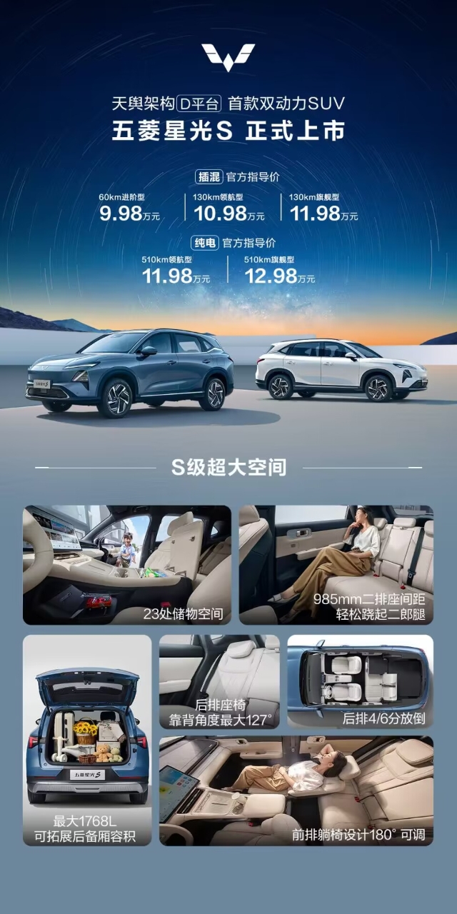 五菱星光s首月銷量突破8875輛,價格親民,實乃車界天選之子!