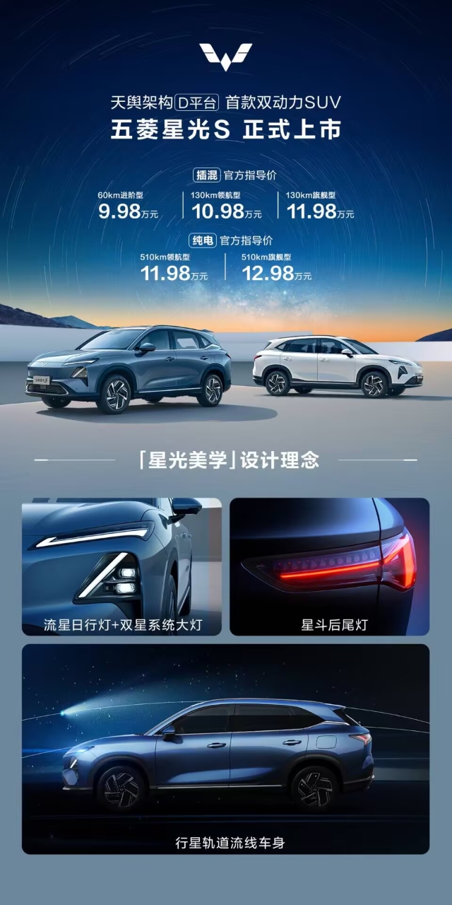 五菱星光s首月銷量突破8875輛,價格親民,實乃車界天選之子!