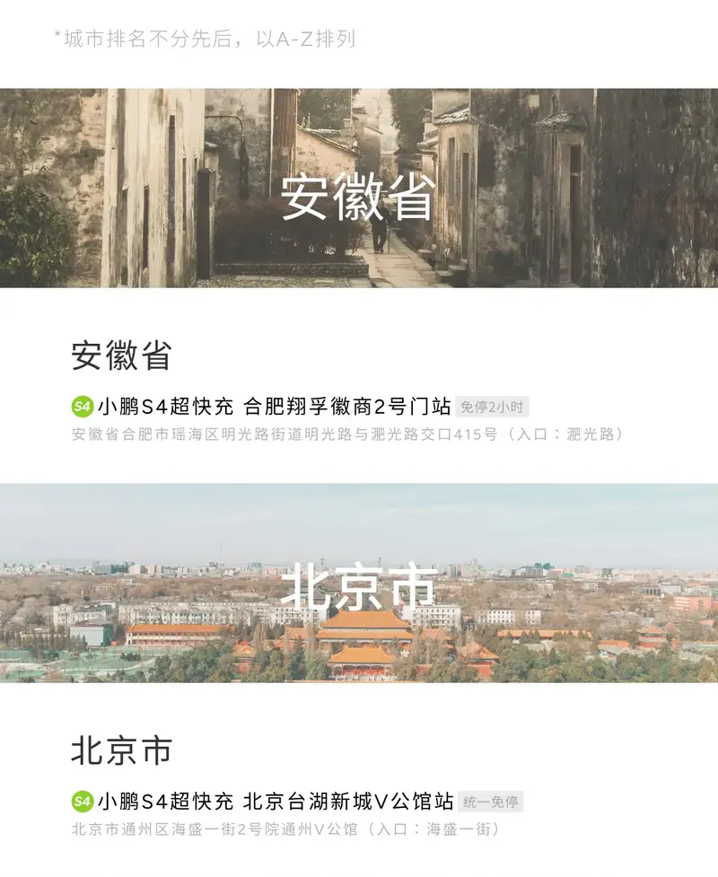 小鵬充電網絡新增50座自營站全國已布局自營站超1880個