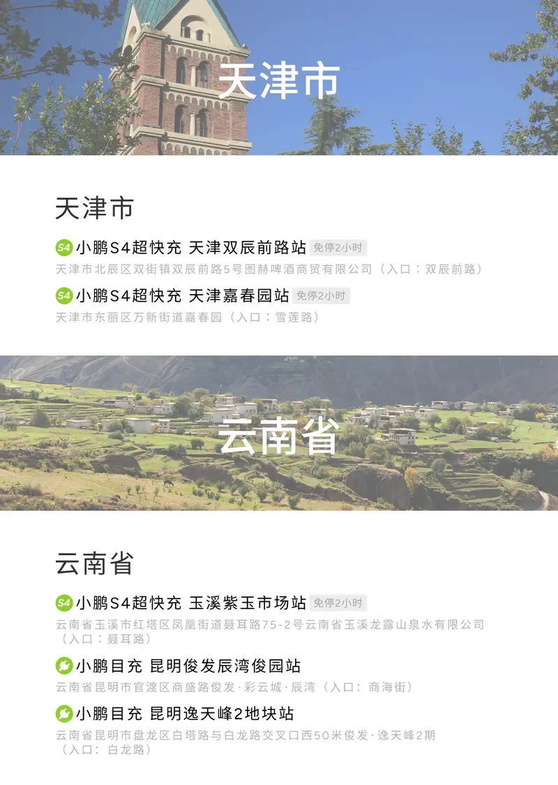 小鵬充電網絡新增50座自營站全國已布局自營站超1880個