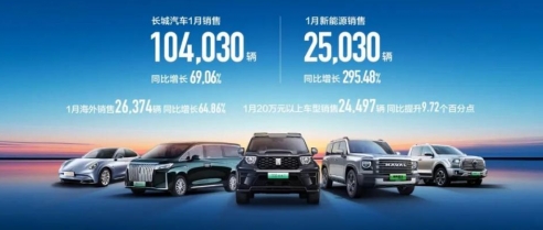 長城汽車在新能源領域取得了顯著的突破