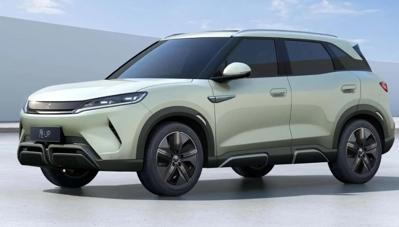 比亞迪展示了一輛國外價值11,000英鎊的越野車(在中國)