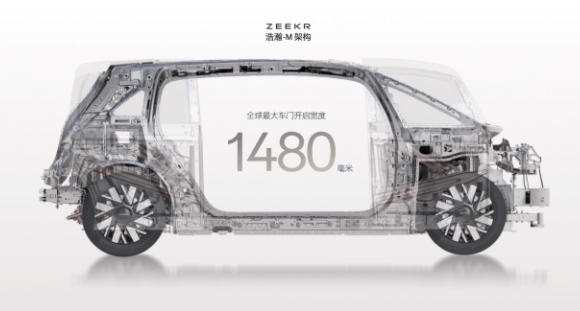 極氪全系車型亮相北京車展浩瀚-M架構(gòu)全球首發(fā)