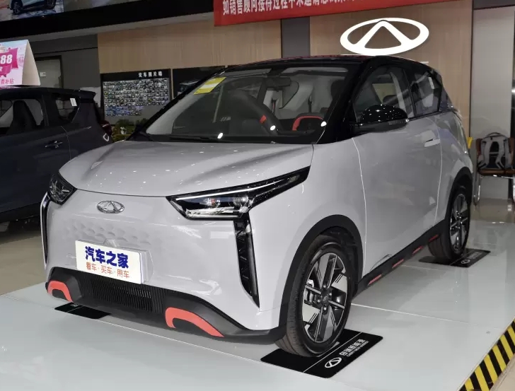 奇瑞汽車在泰國(guó)發(fā)布新款電動(dòng)汽車