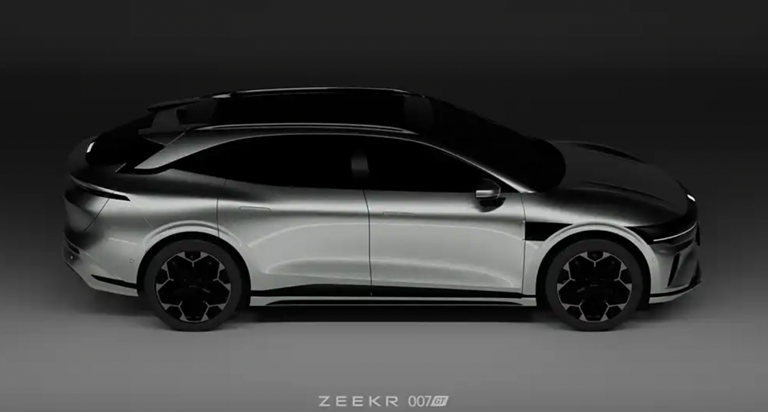 極氪007GT獵裝車預告，這側顏簡直毫無抵抗力
