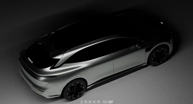 極氪007GT獵裝車預告，這側顏簡直毫無抵抗力