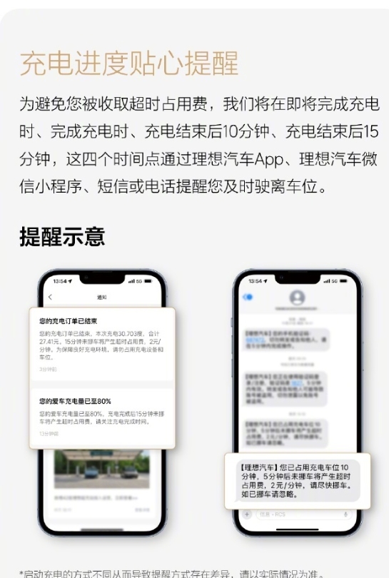 理想汽車全面推行充電樁超時(shí)占用費(fèi)政策