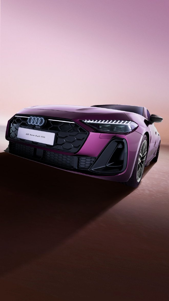 一汽奧迪A5L新車色“極光紫”發(fā)布