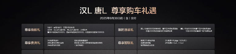 22.98萬元起售！比亞迪劃時代旗艦SUV唐L正式上市