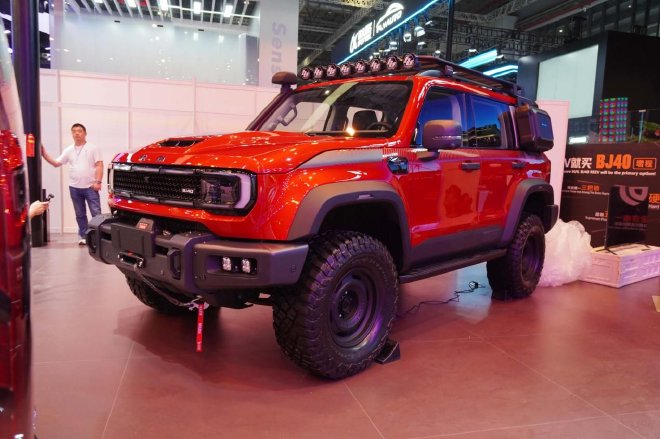 2025上海車展:北京越野BJ40增程改裝版