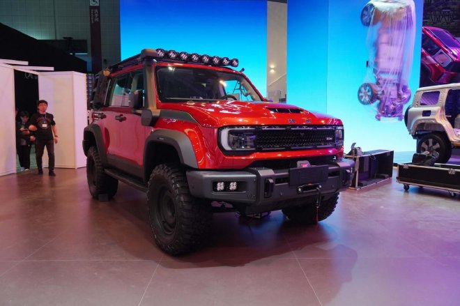 2025上海車展:北京越野BJ40增程改裝版