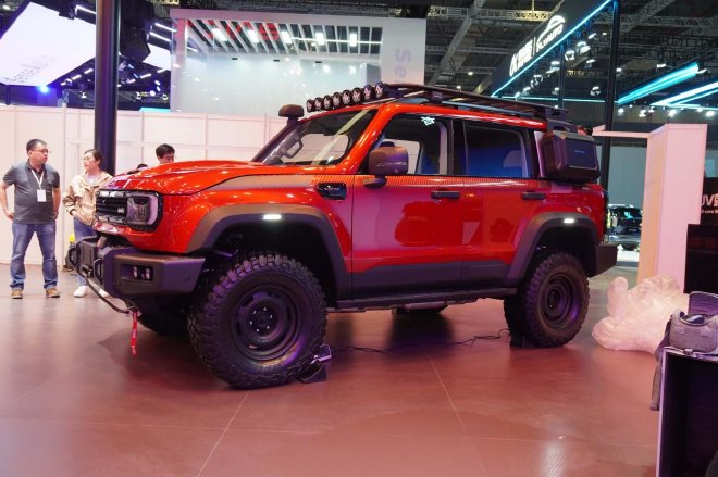 2025上海車展:北京越野BJ40增程改裝版