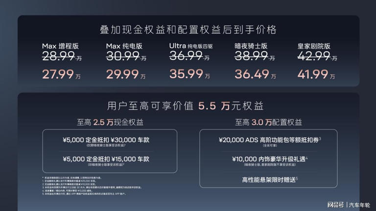 暗夜騎士來襲，阿維塔11煥新28.99萬元起售