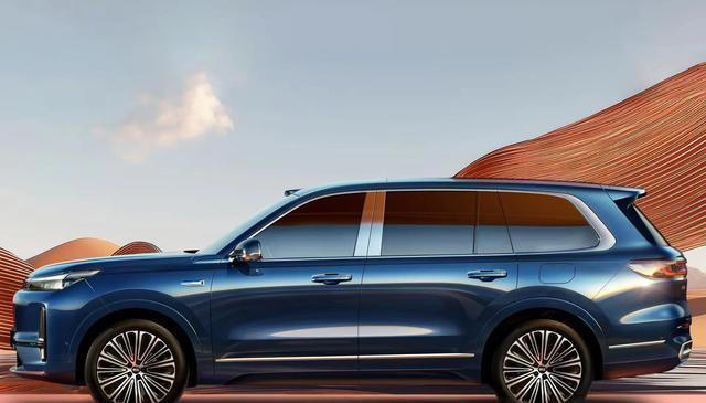 吉利銀河M9，外觀漂亮，6座大型SUV，1.5T插混動力，深藍S09同級